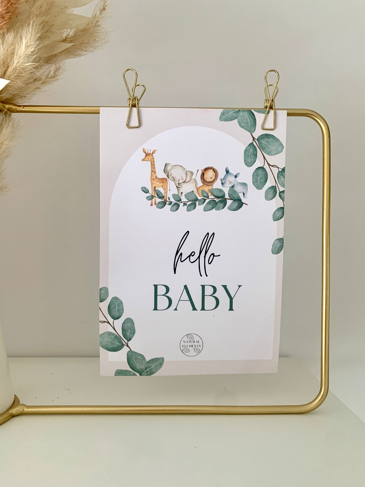 Hello Baby Replaceable Card