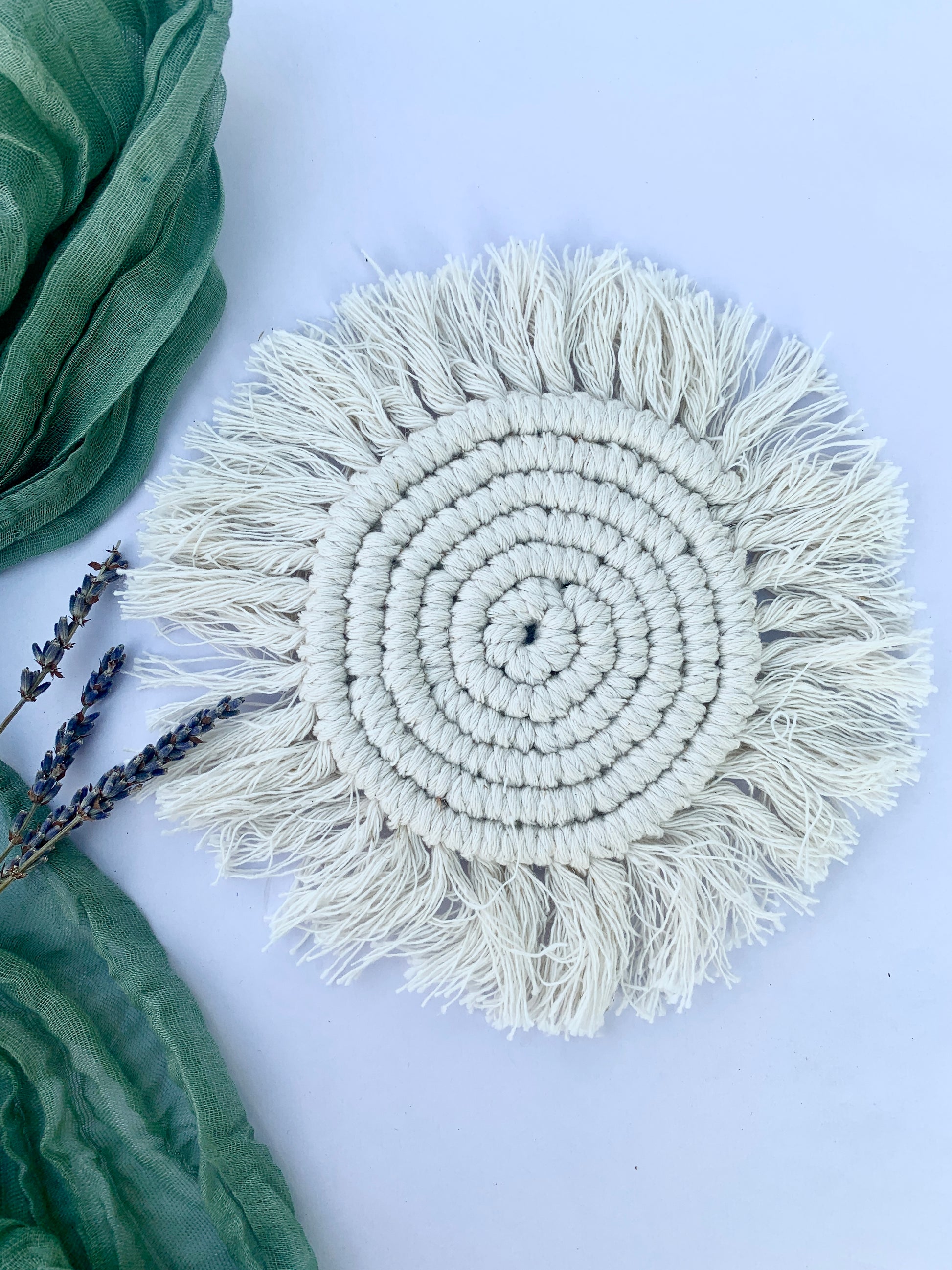 Macrame Coaster