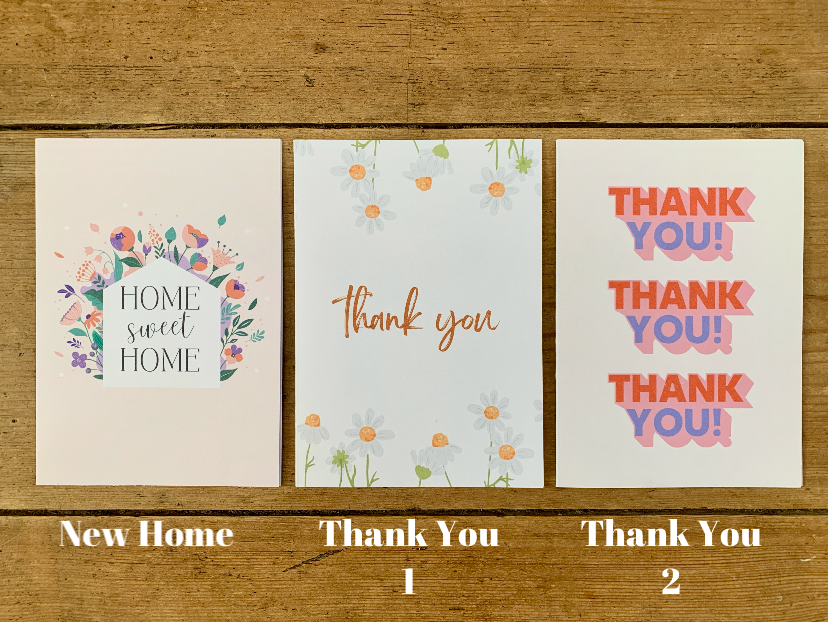 Thank You Greetings Cards